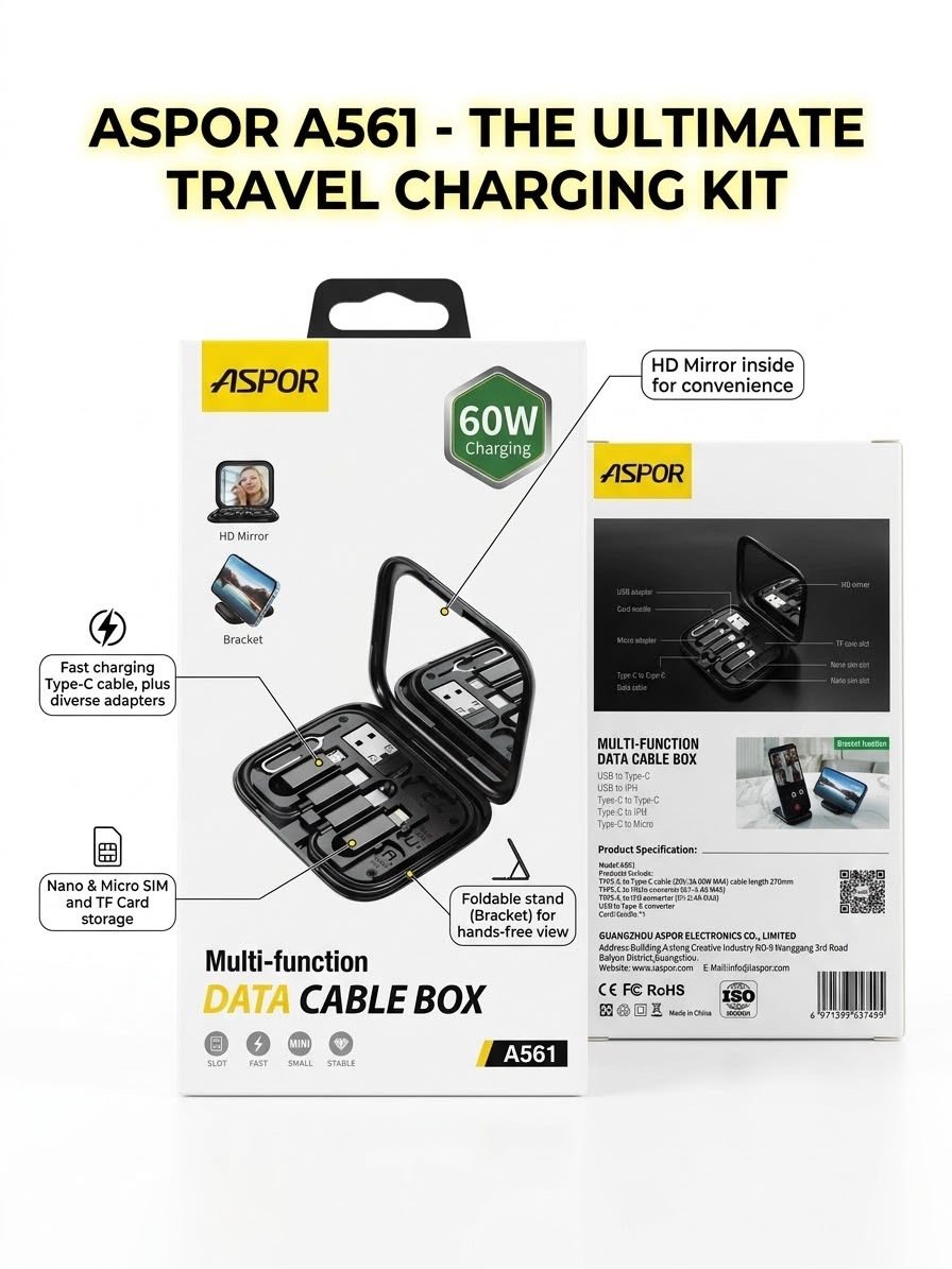 Travel Charging KIT Multifunction