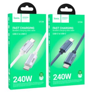Cable Type-C to Type-C “U134 Primero” PD 240W SUPER FAST charge Data