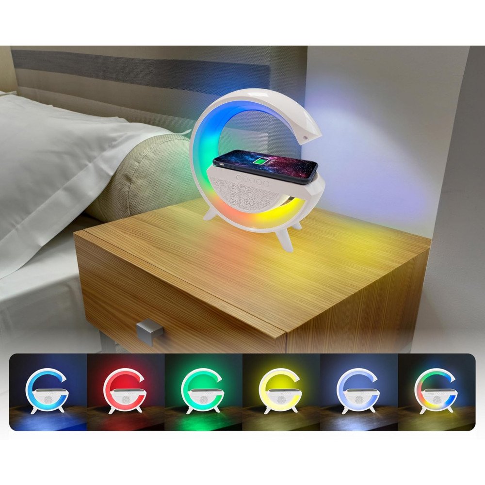 4in1 Wireless Charging & Music Desk Lamp - Image 2