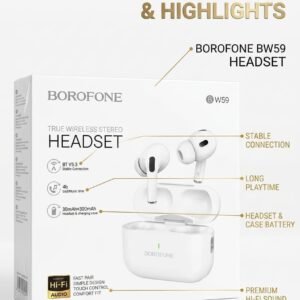 BoroFone Headset TWS headset FQ1 Shine