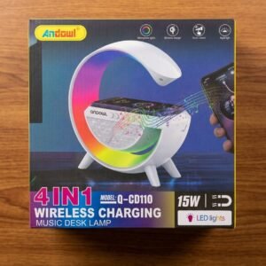 4in1 Wireless Charging & Music Desk Lamp