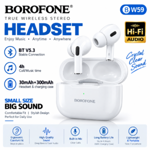 BOROFONE W59 TWS Bluetooth 5.3 Wireless Earbuds