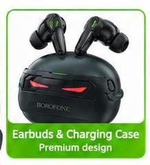 BOROFONE W57 Gaming Low Latency TWS Headset - Image 4
