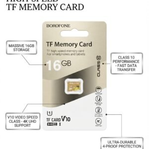 16GB Borofone TF Memory Card