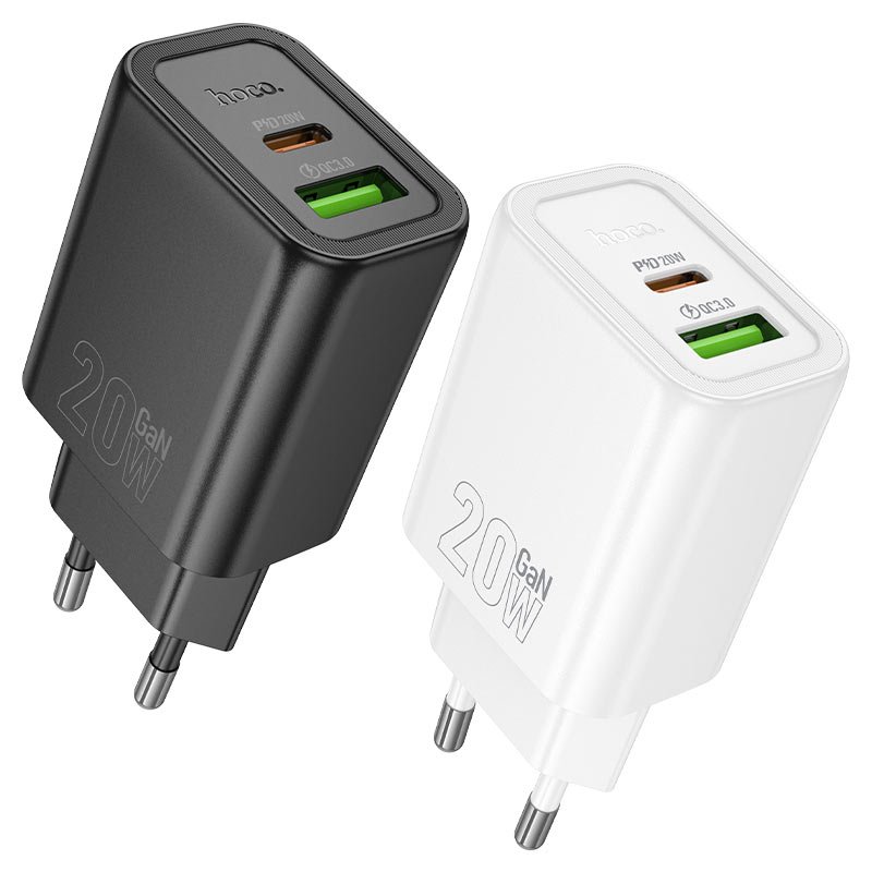 Wall charger fast charger “N61 Gentle” PD20W + QC3.0 EU cable set - Image 4