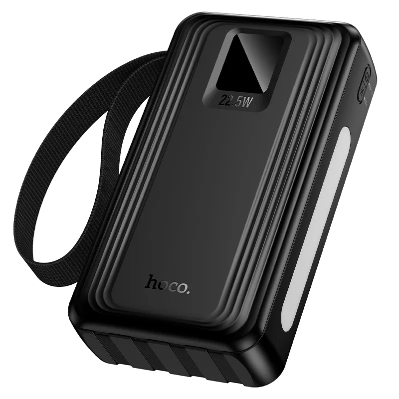 20000mAh Power Bank with 4 Built-in Cables - Image 4