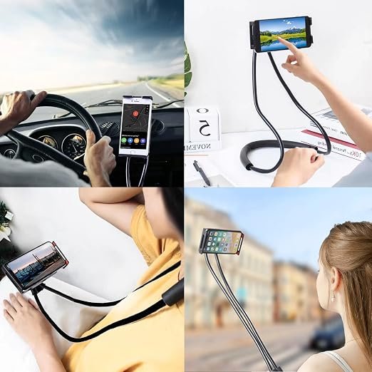 Universal Smart Mobile Phone Stand,Hanging on Neck - Image 4