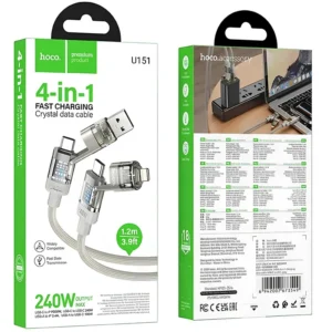 hoco U151 240W 4 in 1 USB  cable